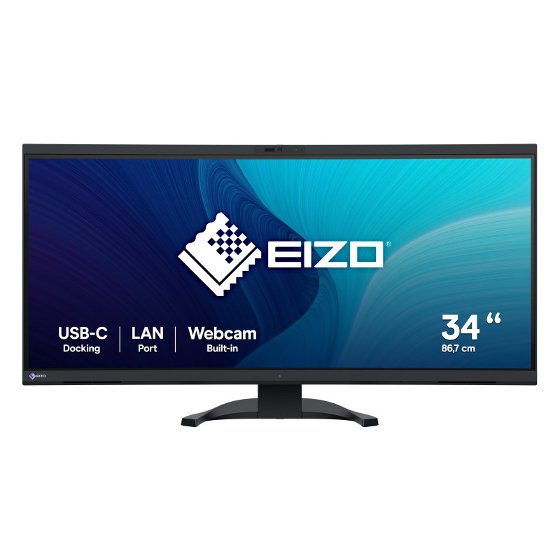 monitor led 34'' eizo flexscan ev3450xc-wt curvo ultrawide