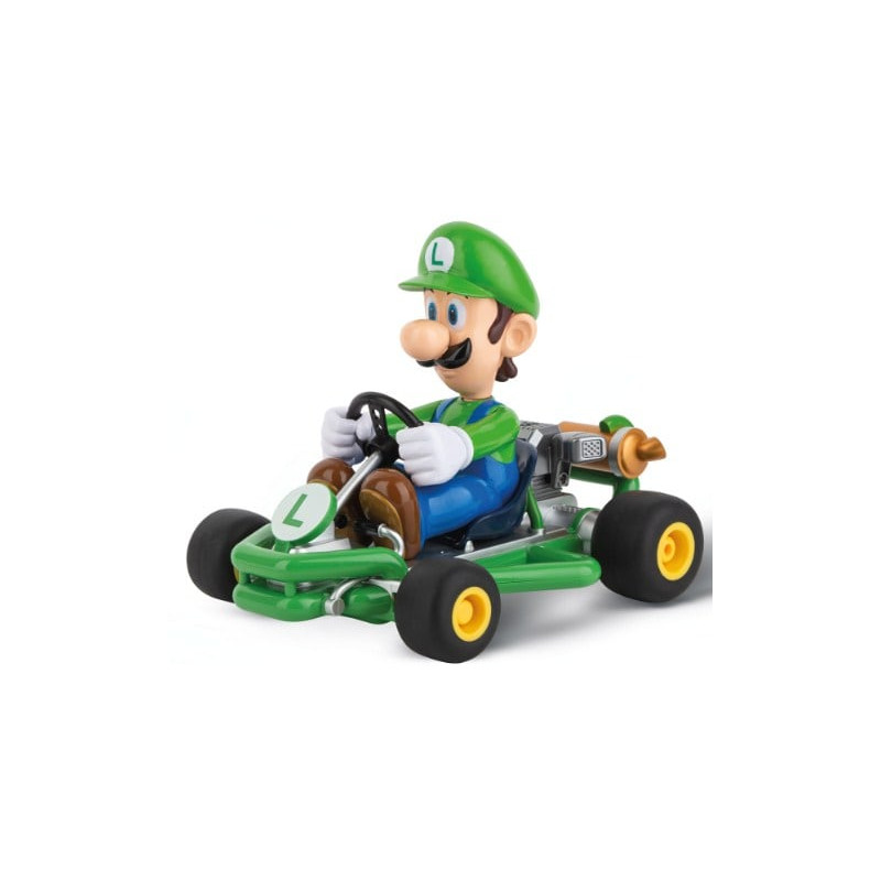 modellino carrera 370200984p rc 2.4ghz mario kart pipe kart luigi
