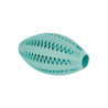 giocattolo per cani trixie denta fun palla da rugby 11cm menta [tx-3290]