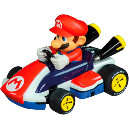 carrera rc 2.4ghz 1/32 mario kart mario auto telecomandata 78x78x119mm