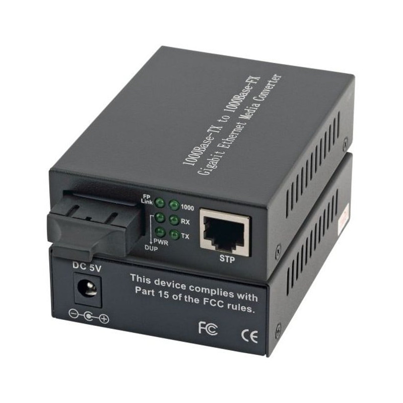Convertitore rj45-stp/sc gigabit