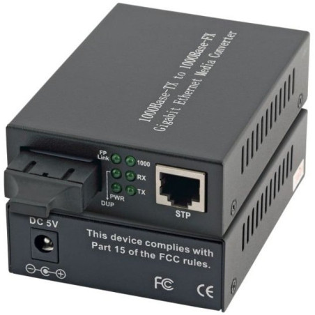 Convertitore rj45-stp/sc gigabit