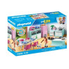 playmobil cucina my life con zona pranzo multicolore 105pz [71608]
