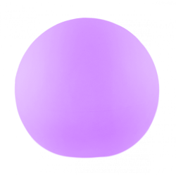 lampada sferica decorativa new garden buly 60 solare 60cm 1w 45lm