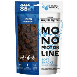 snack wiejska zagroda monoprotein soft snack/cervo/dolcetti per cani/115g