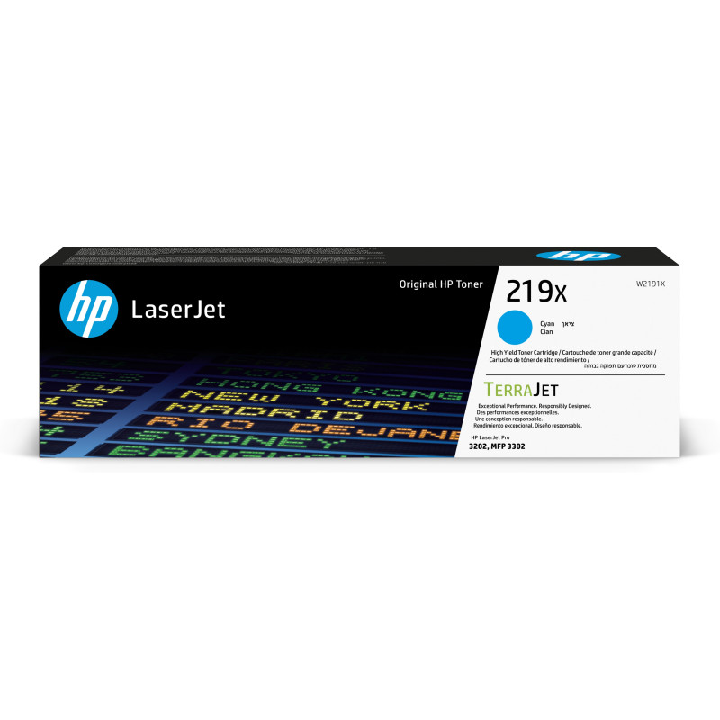 toner hp 219x 2 500pagine ciano