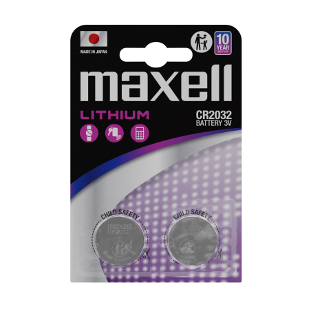 pile maxell cr2032 a bottone 2pz [12238500]