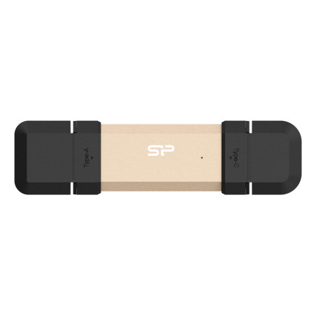 pen drive 250gb silicon power ds72 usb type-a / usb type-c