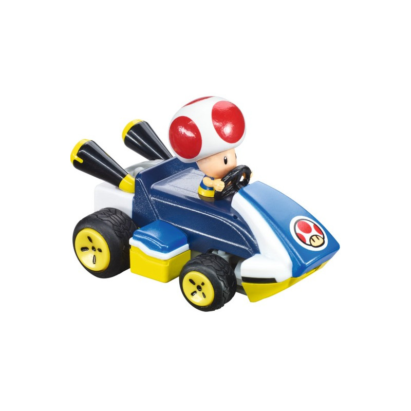 giocattolo carrera 2.4ghz mario kart mini rc-toad auto radiocomandata