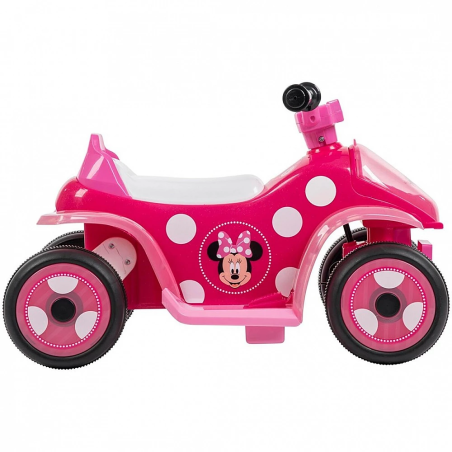moto elettrica cavalcabile huffy quad minnie mouse 7.2v max 20kg
