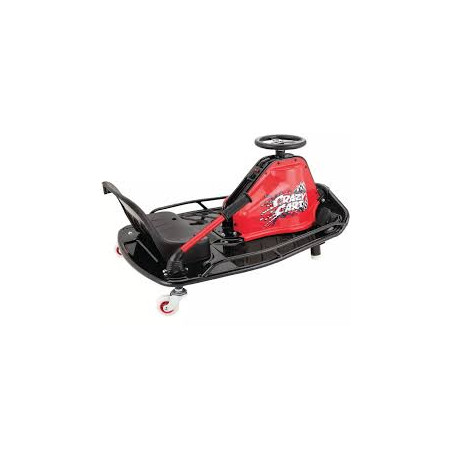 carrello elettrico razor crazy cart da drift nero/rosso [20173861]