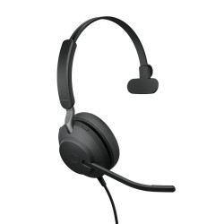 cuffie jabra gn evolve2 40 se a padiglione per ufficio con microfono