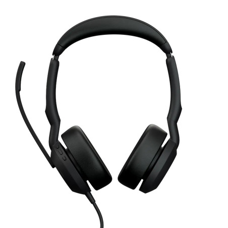 cuffie jabra gn evolve2 50 a padiglione per ufficio con microfono