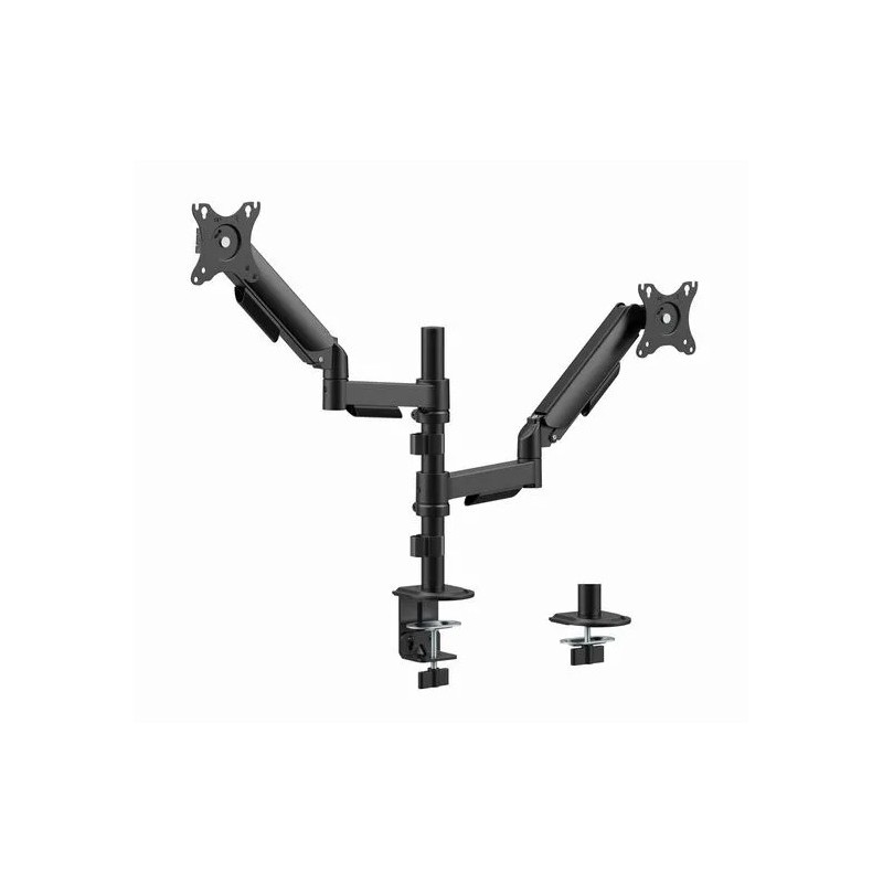 supporto monitor gembird ma-da2p-02 braccio da scrivania
