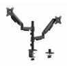 supporto monitor gembird ma-da2p-02 braccio da scrivania