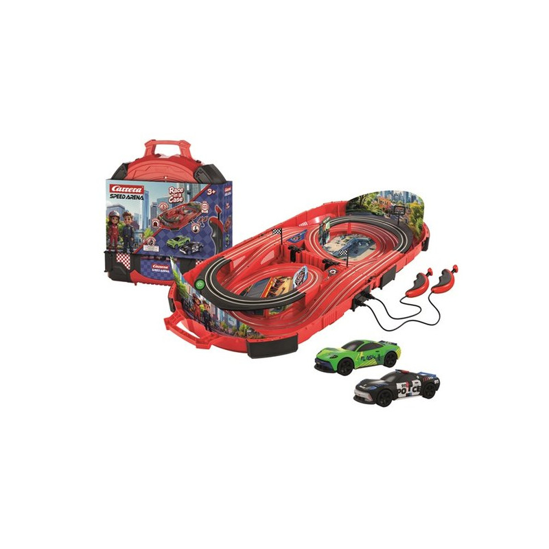 pista da corsa carrera first speed arena inseguimento della polizia