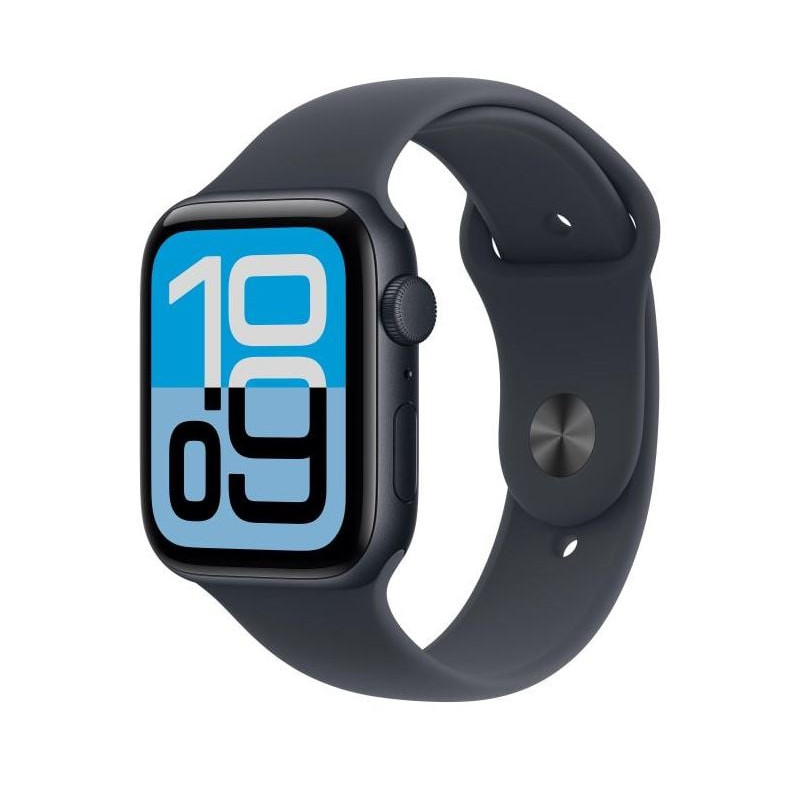 smartwach apple watch se 3 44mm nero/mezzanotte [mehn4ql/a]