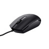 mouse trust tm-101 ottico wired 1200dpi nero [25295]
