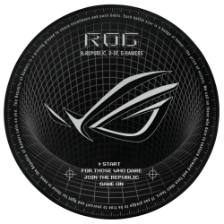 tappetino asus rog cosmic mat ii da pavimento gaming nero [mbasukcosmic000]