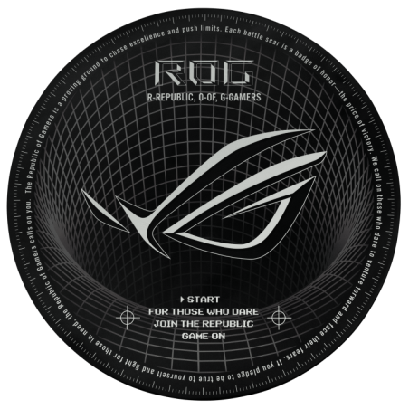 tappetino asus rog cosmic mat ii da pavimento gaming nero [mbasukcosmic000]