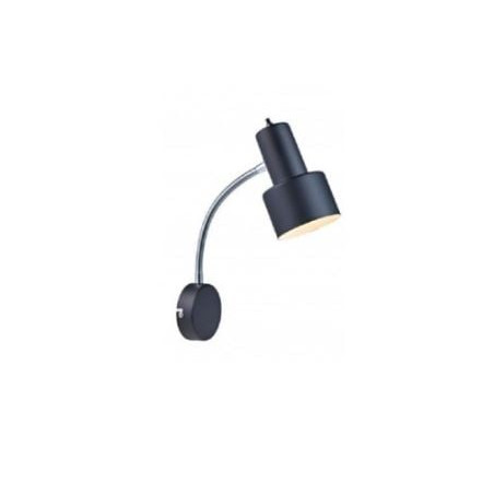 applique a led markslojd glommen 40w ip44 e14 nero [104610]