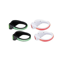fermascarpe a led paulmann coppia nero/verde/rosso/bianco [70973]
