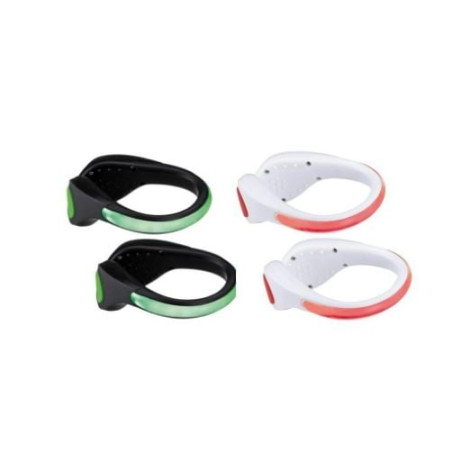 fermascarpe a led paulmann coppia nero/verde/rosso/bianco [70973]