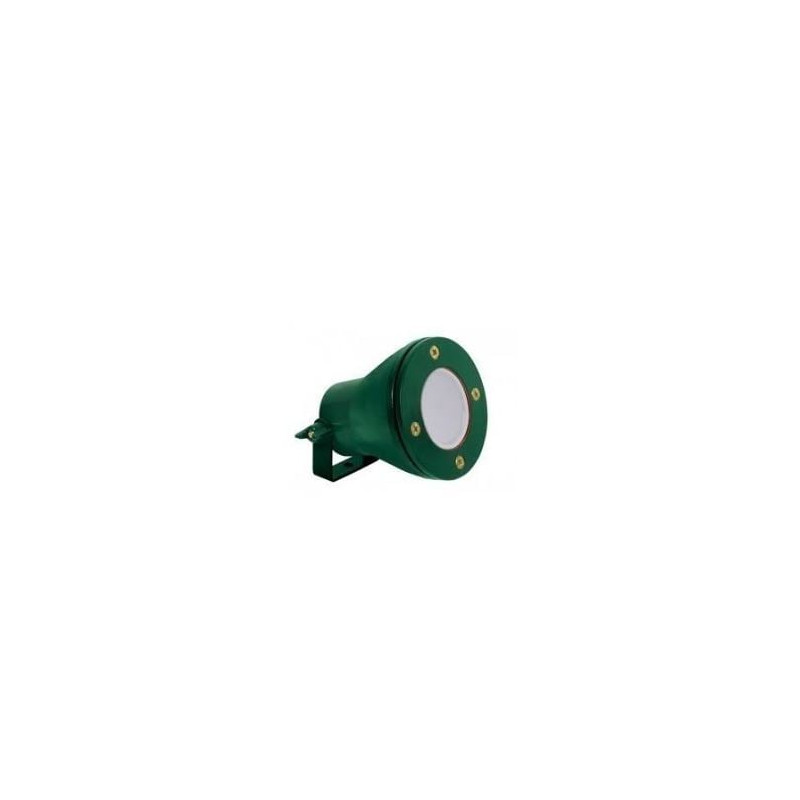 faretto da giardino kanlux 3w 370lm ip68 3000k verde [25720]