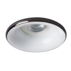 porta faretto da incasso kanlux elnis gu10 antracite-bianco [27802]