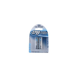 pila ricaricabile ansmann 2 pz. 2700 aa stilo 2500 mah [5030852]