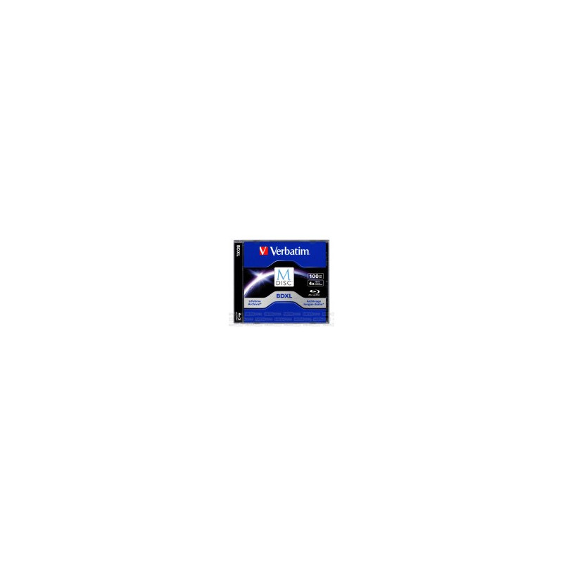 blue-ray disc verbatim 1x5 m 100gb 4x [43834]