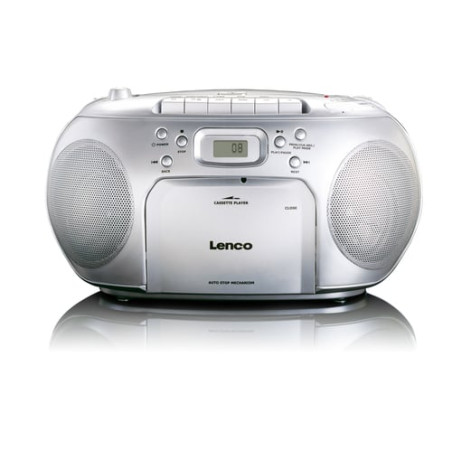 radio cd lenco scd-420 argento [scd420silber]