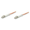 Cavo fibra ottica lc/lc 50/125 multimodale 1 m om2
