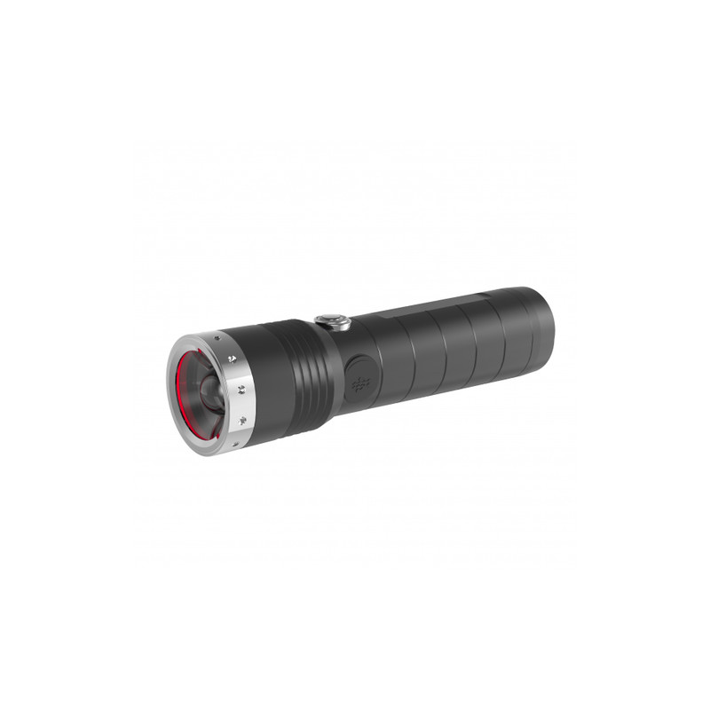 lampada portatile led lenser mt14 led nero/argento [500844]