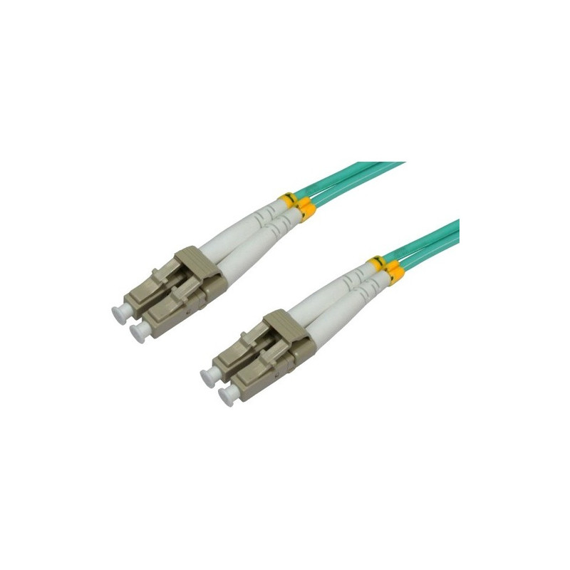 Cavo fibra ottica lc/lc 50/125 multimodale 15 m om3