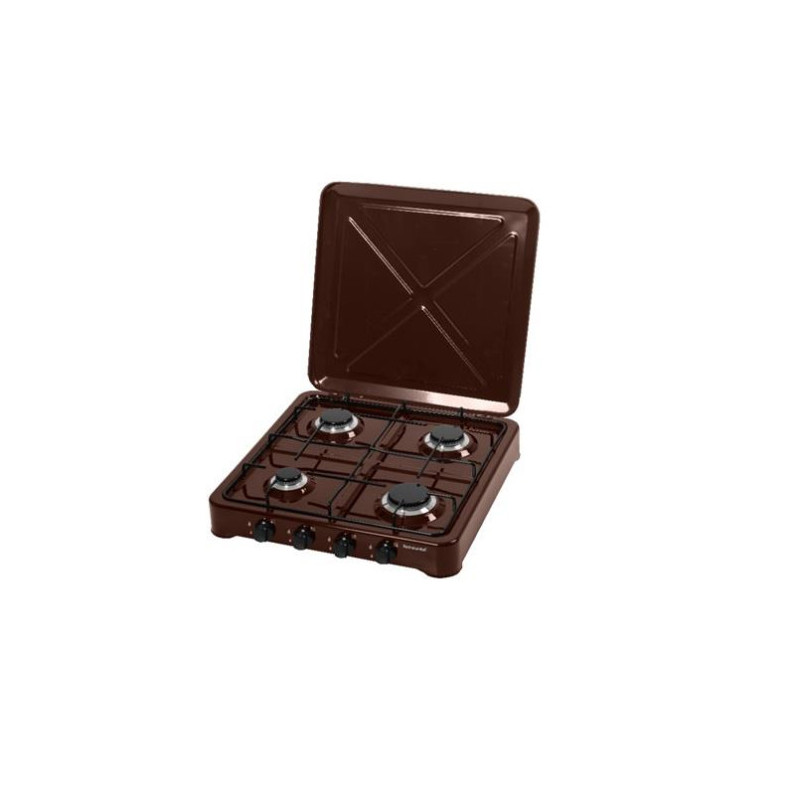 fornello a gas ravanson k-04br marrone [k-04br]