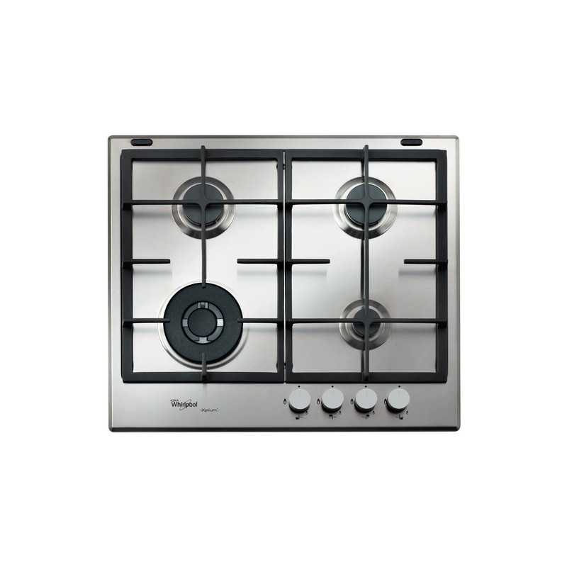piano cottura whirlpool gmr 6422/xl in acciaio inossidabile