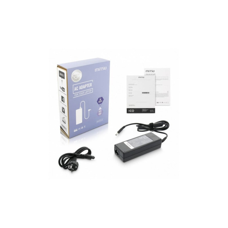 alimentatore notebook mitsu dell zm/del195462p nero [azmitnzd195462p]