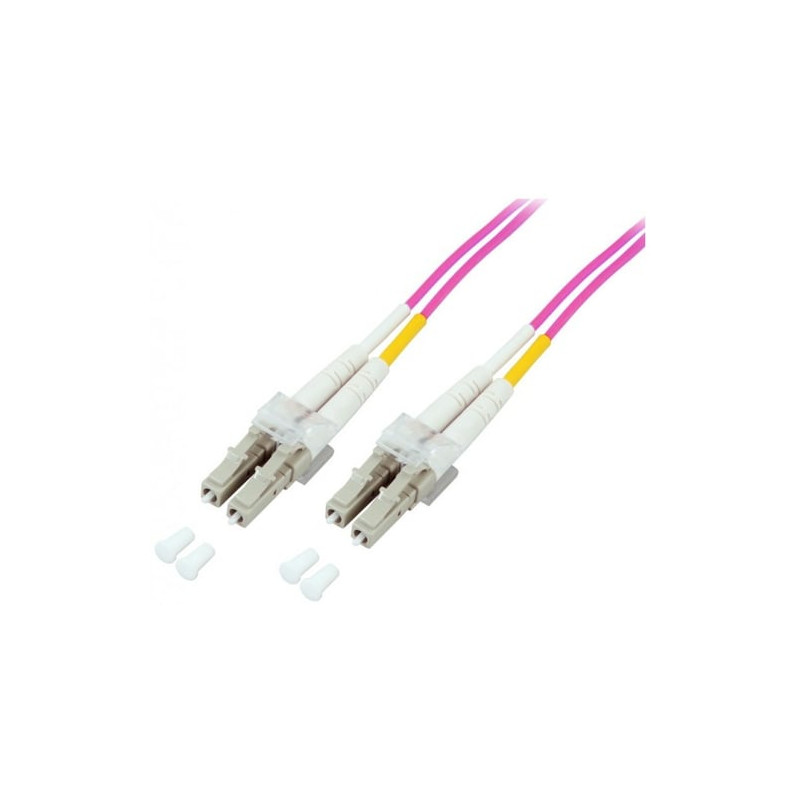 Cavo fibra ottica lc/lc 50/125 multimodale 20 m om4