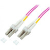 Cavo fibra ottica lc/lc 50/125 multimodale 20 m om4