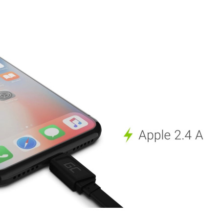 cavo green cell 25 cm apple 2.4a [kabgc02]