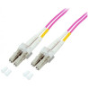 Cavo fibra ottica lc/lc 50/125 multimodale 3 m om4