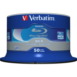 confezione blu-ray verbatim x 6 25gb [43838]