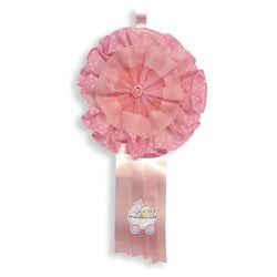 fiocco nascita baby idea mini susy 1pz rosa