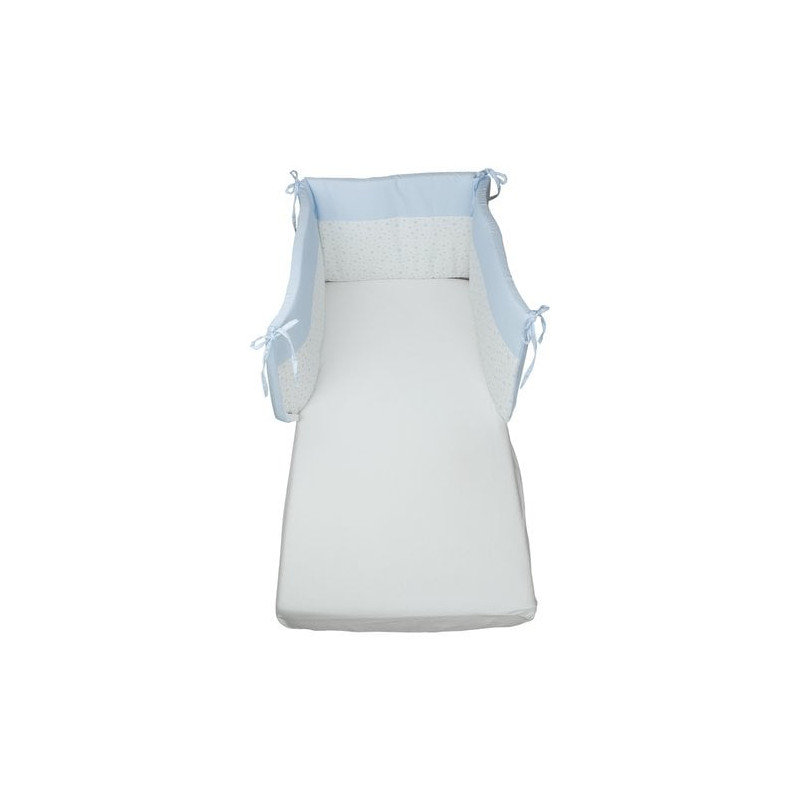 paracolpi lettino baby idea 3lati azzuro