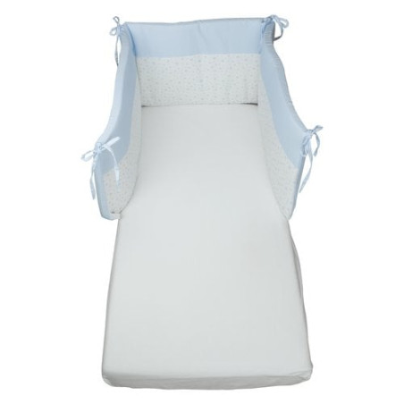 paracolpi lettino baby idea 3lati azzuro