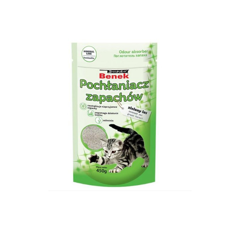 assorbitore di odori certech green forest 450g