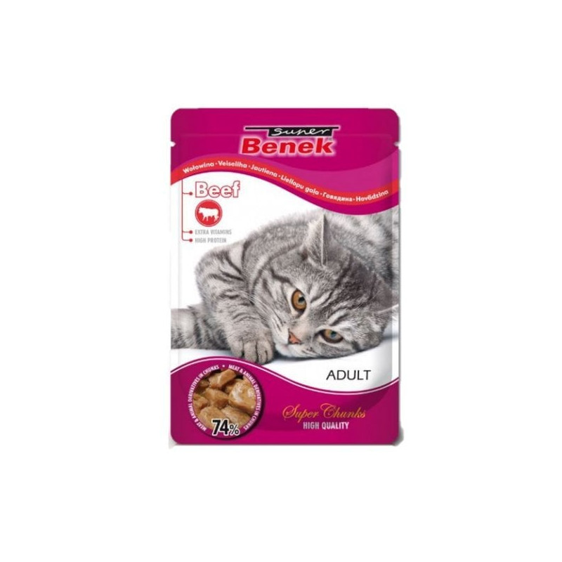 super benek - lettiera agglomerante per gatti 7l