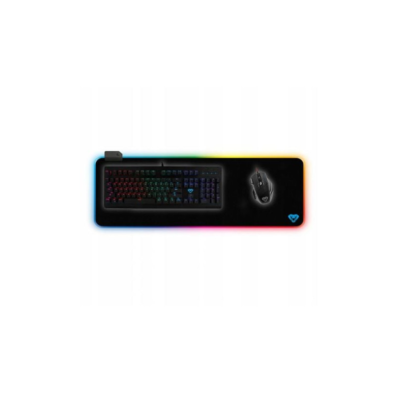 mousepad media-tech mat mt262 con illuminazione a colori