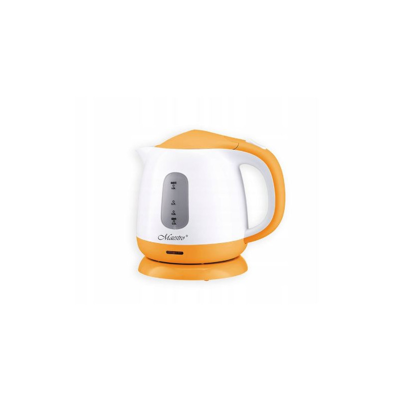 bollitore elettrico maestro mr012 1l 1100w arancione [mr-012